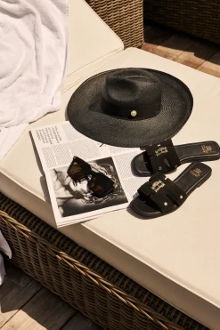 Holland Cooper Hats & Headbands|Hats & Headbands-Jessica Hat Black