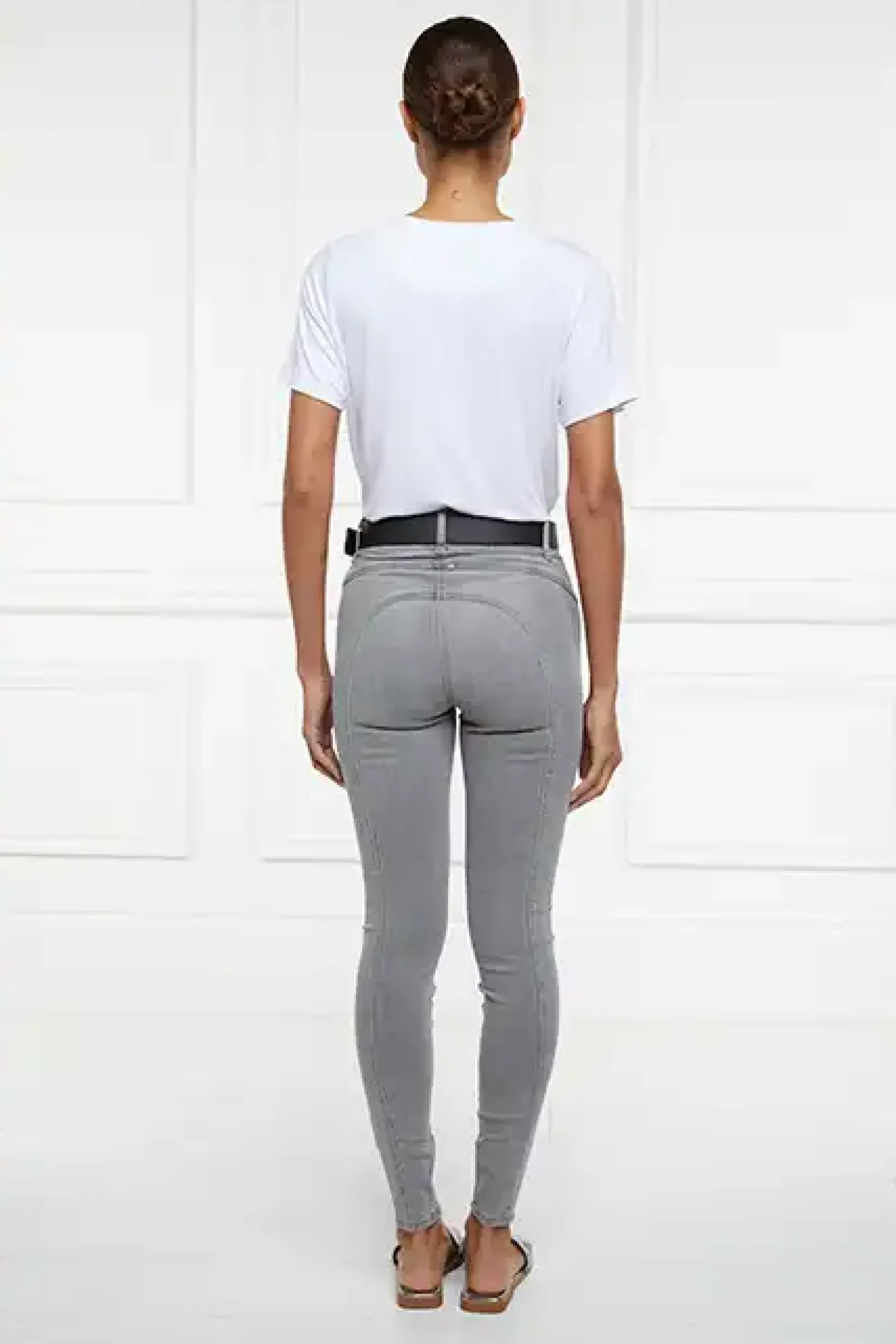 Holland Cooper Gifts For Her|Jeans-Jodhpur Jean Soft Grey