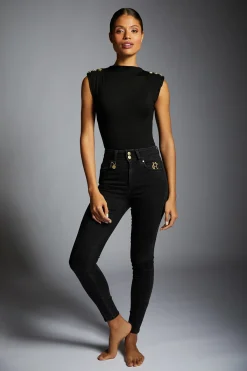 Holland Cooper Gifts For Her|Jeans-Jodhpur Jean Black