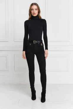 Holland Cooper Gifts For Her|Jeans-Jodhpur Jean Black
