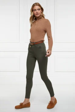 Holland Cooper Jeans|Country Collection-Jodhpur Jean Hunter Green