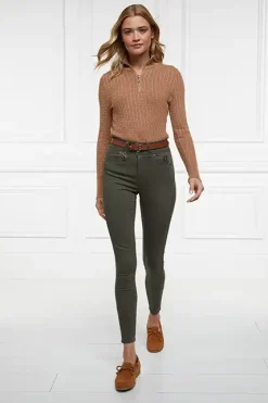Holland Cooper Jeans|Country Collection-Jodhpur Jean Hunter Green