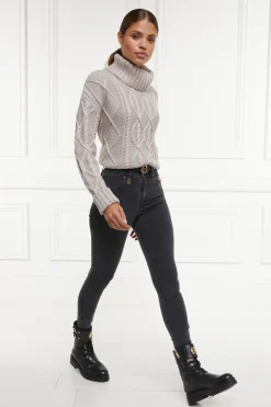Holland Cooper Jeans-Jodhpur Jean Washed Black