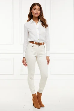 Holland Cooper Jeans-Jodhpur Jean Oatmeal
