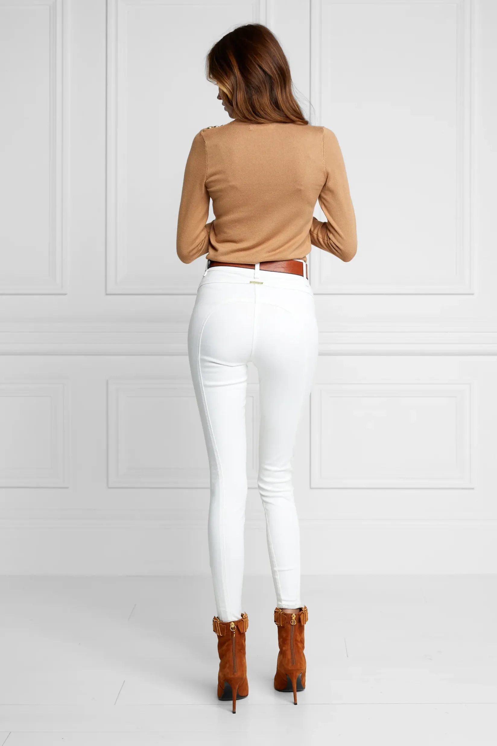 Holland Cooper Jeans|Seasonal Inspiration-Jodhpur Jean Optic White
