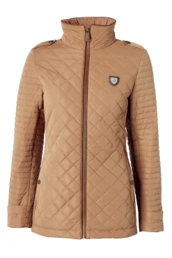 Holland Cooper Jackets|Shop By Product-Juliana Quilted Jacket Coffee