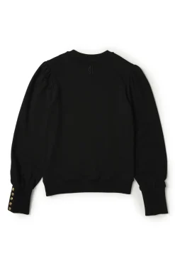 Holland Cooper Casualwear|Sweatshirts-Kelso Crew Black