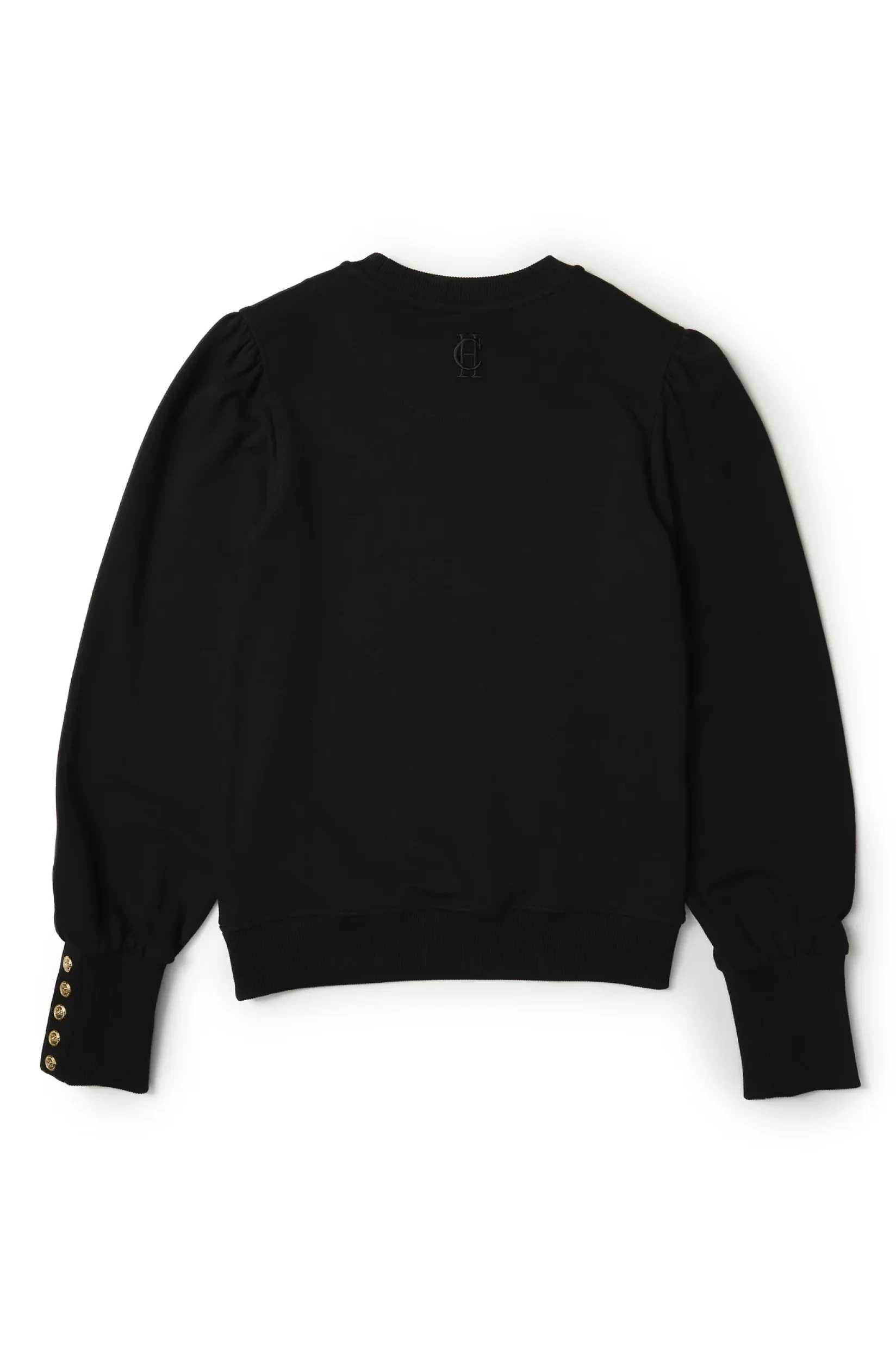 Holland Cooper Casualwear|Sweatshirts-Kelso Crew Black