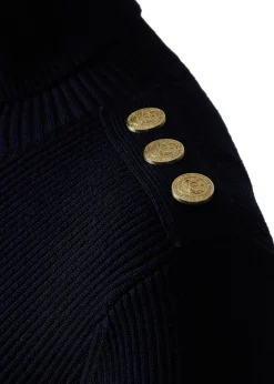Holland Cooper Dresses|Knitwear-Kensington Jumper Dress Ink Navy
