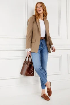 Holland Cooper Loafers|Footwear-Kingston Loafer Tan Leather