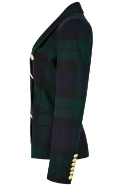 Holland Cooper Blazers|Jackets-Knightsbridge Blazer Blackwatch