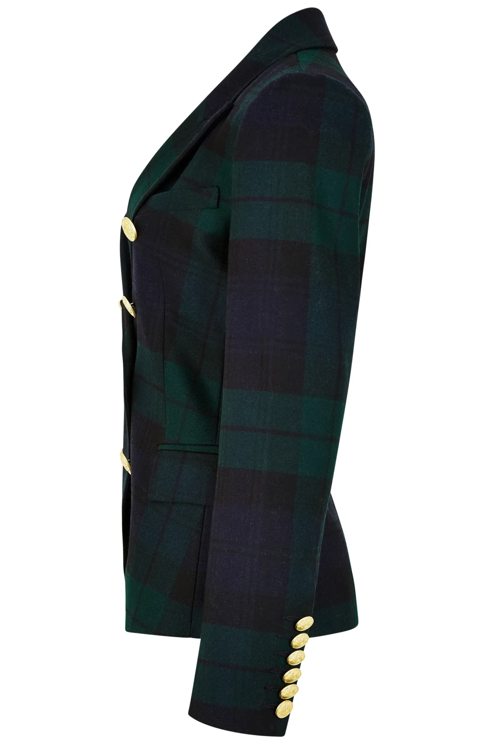 Holland Cooper Blazers|Jackets-Knightsbridge Blazer Blackwatch