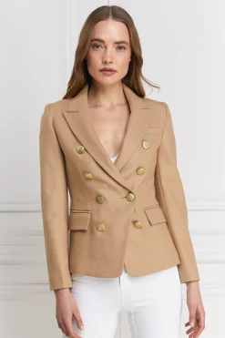 Holland Cooper Blazers|In Stock Tailoring-Knightsbridge Blazer Camel