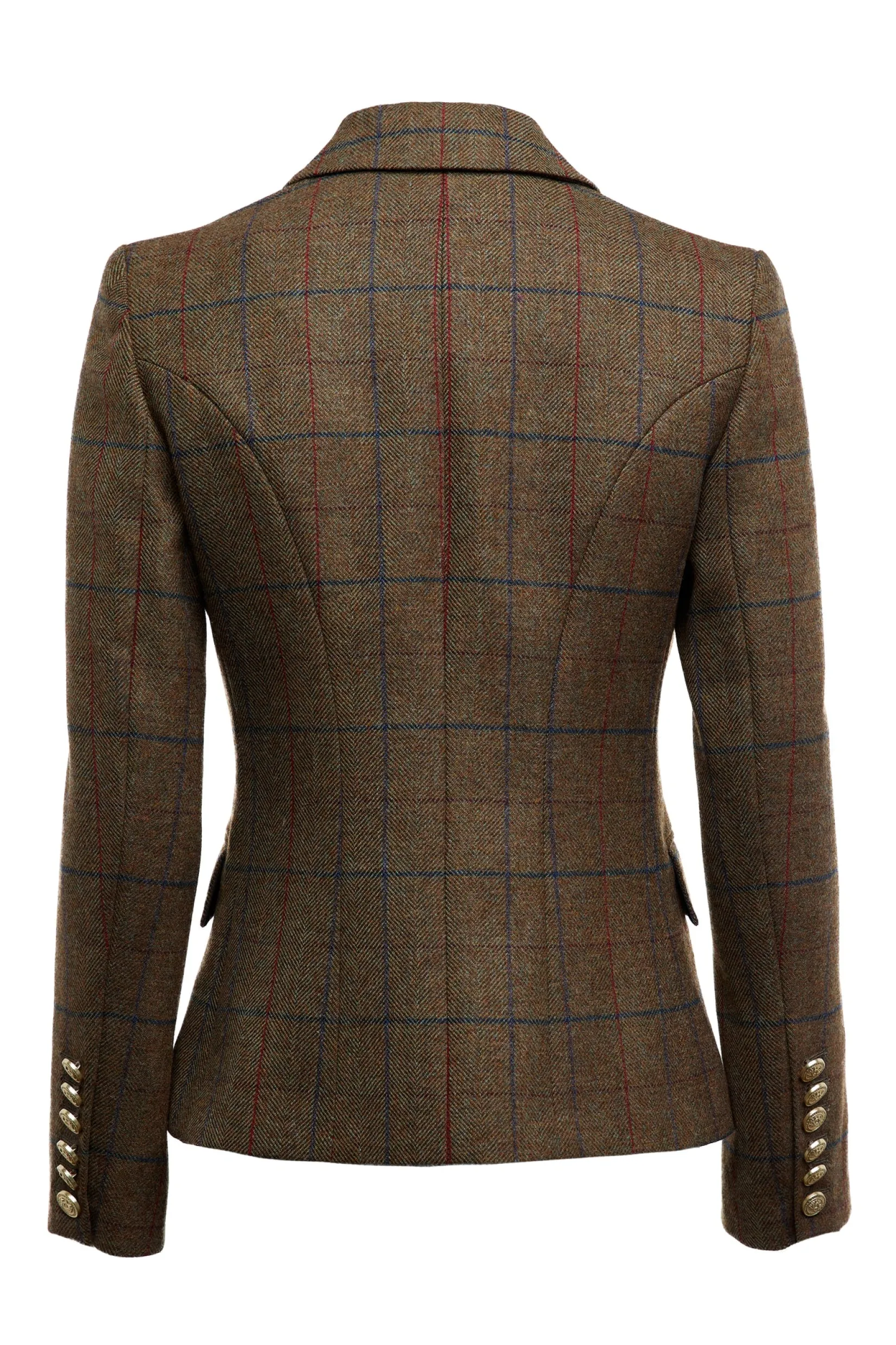 Holland Cooper Blazers|Jackets-Knightsbridge Blazer Glen Green