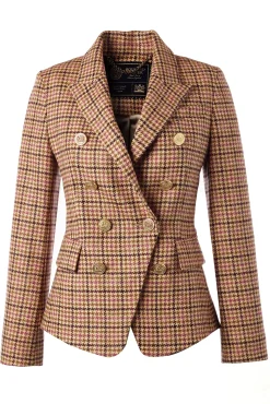 Holland Cooper Blazers|Jackets-Knightsbridge Blazer Sudeley Pink