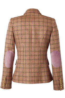 Holland Cooper Blazers|Jackets-Knightsbridge Blazer Sudeley Pink