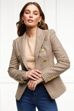 Holland Cooper Blazers|Jackets-Knightsbridge Blazer Charlton Tweed