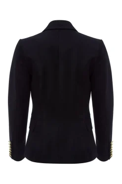 Holland Cooper Blazers|Jackets-Knightsbridge Blazer Navy Barathea