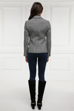 Holland Cooper Blazers|Jackets-Knightsbridge Blazer Large Scale Prince Of Wales Mono