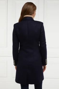 Holland Cooper Coats|In Stock Tailoring-Knightsbridge Coat Navy
