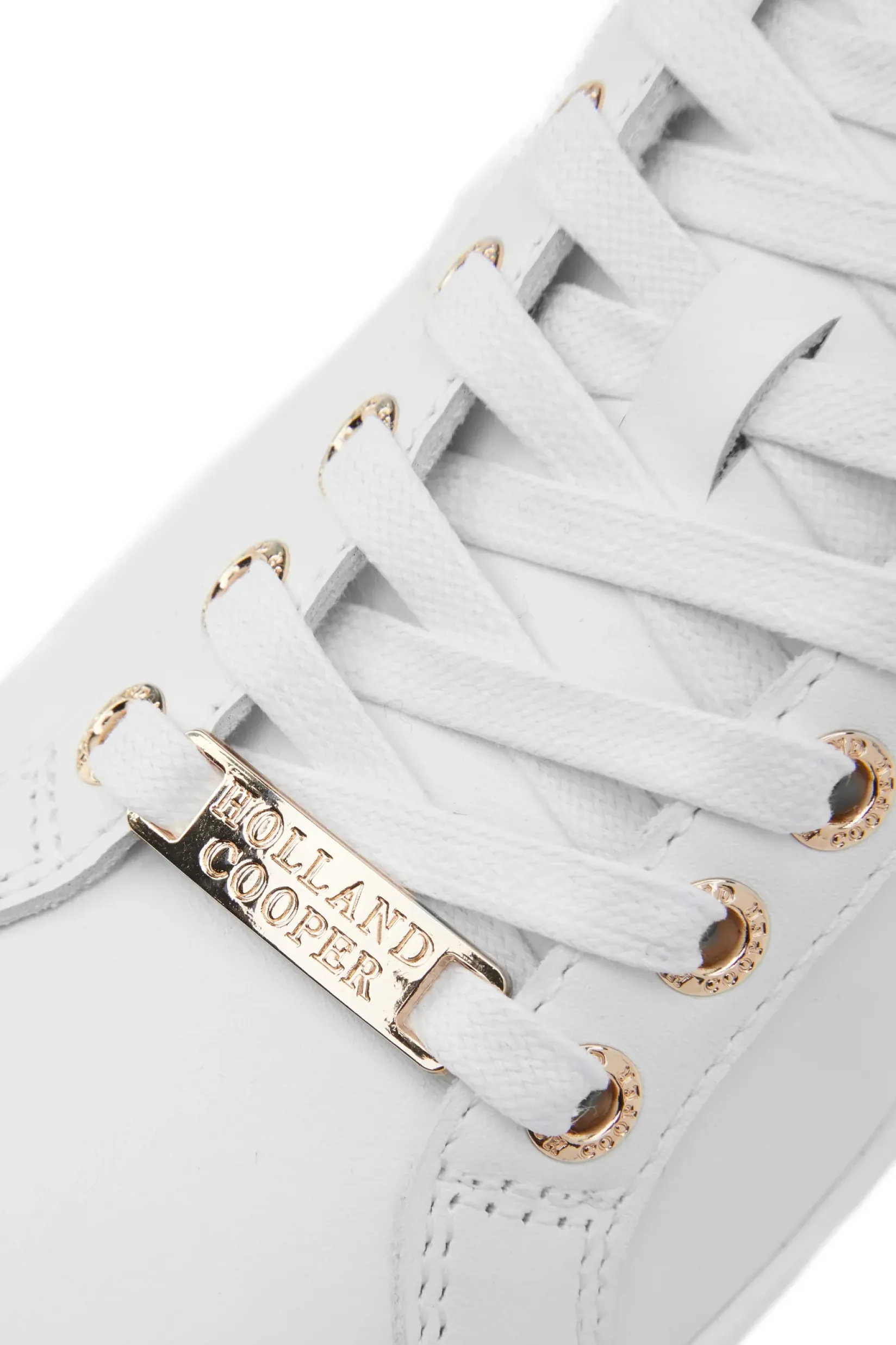 Holland Cooper Gifts For Her|Trainers-Knightsbridge Court Trainer White