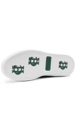Holland Cooper Trainers|Footwear-Knightsbridge Court Trainer Black Croc