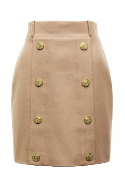 Holland Cooper Skirts|Workwear Wardrobe-Knightsbridge Skirt Camel