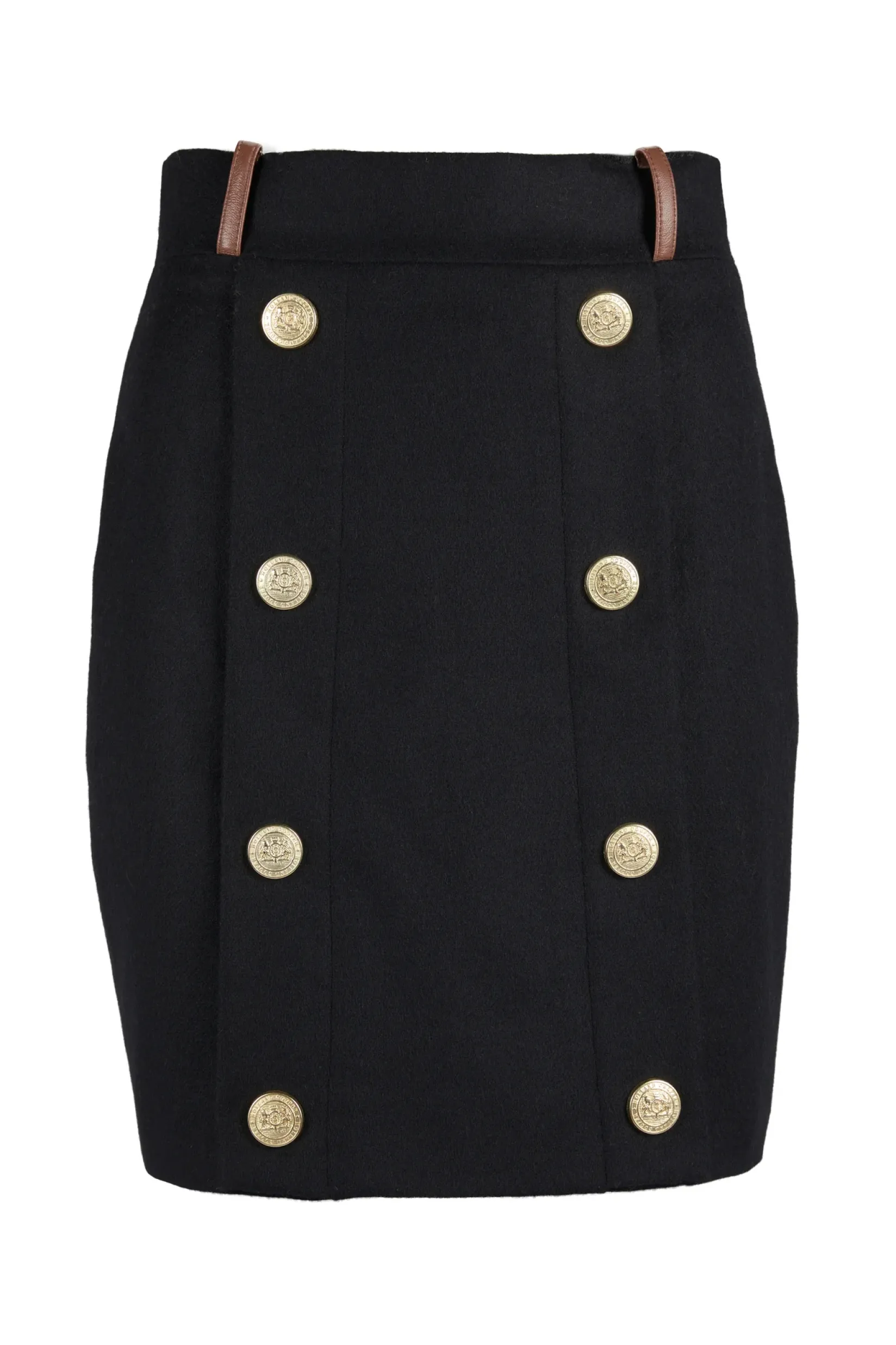 Holland Cooper Skirts|In Stock Tailoring-Knightsbridge Skirt Soft Black Tan
