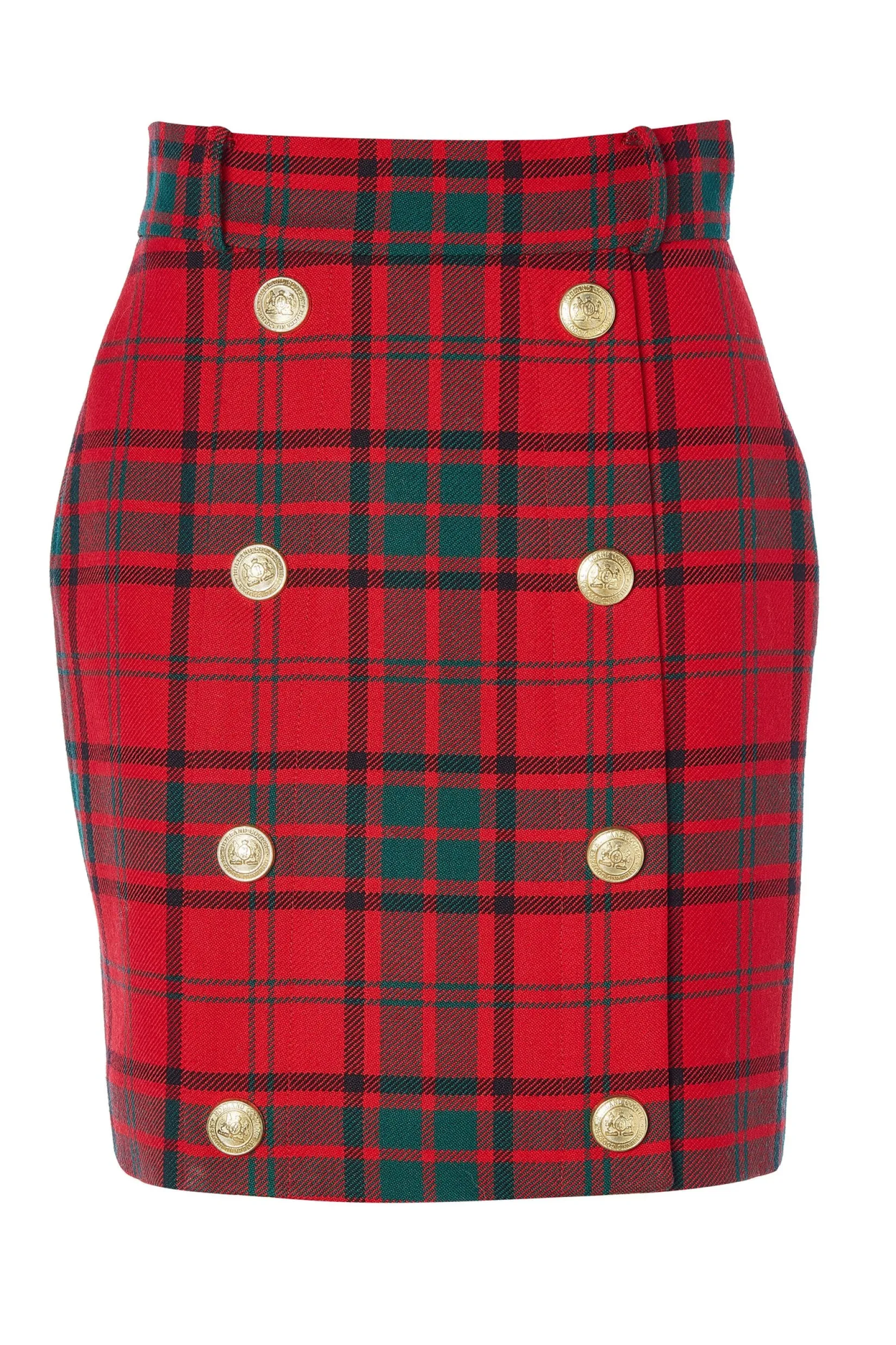 Holland Cooper Skirts|In Stock Tailoring-Knightsbridge Skirt Red Tartan