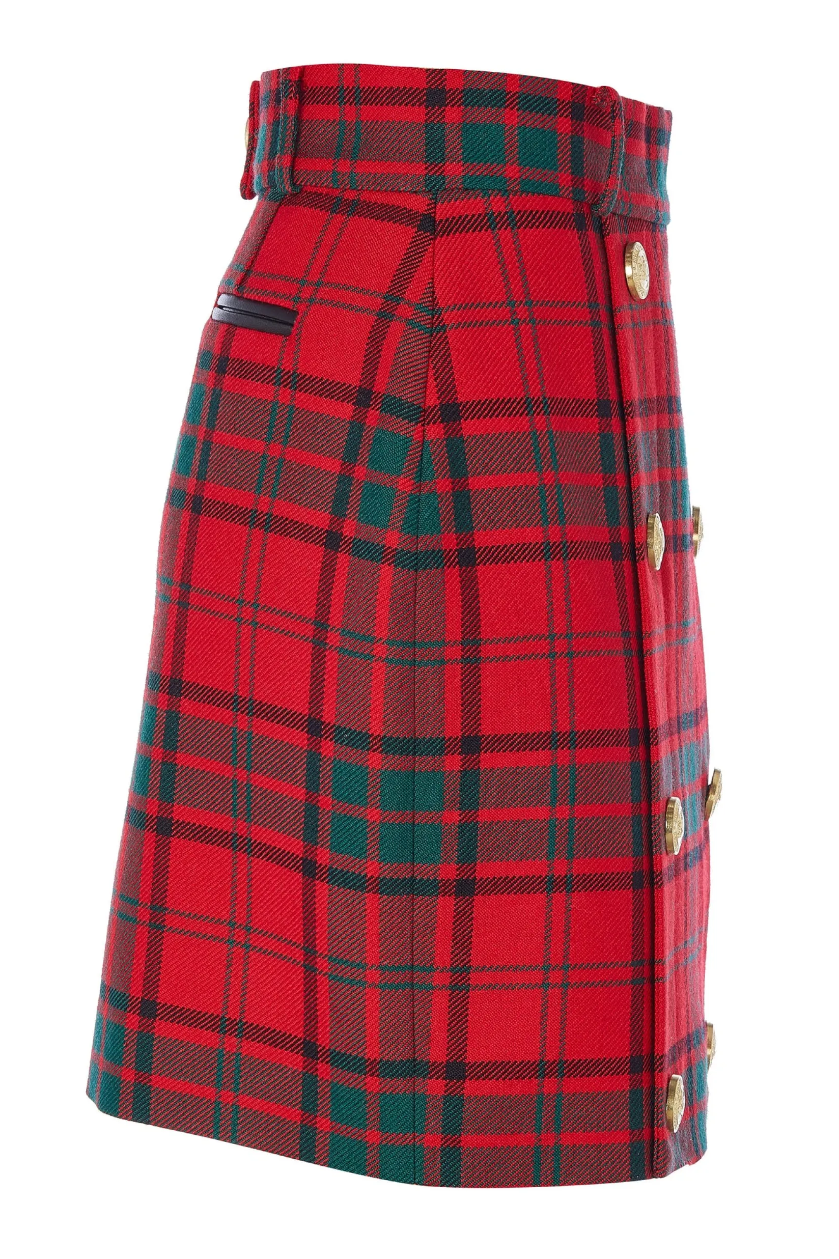 Holland Cooper Skirts|In Stock Tailoring-Knightsbridge Skirt Red Tartan