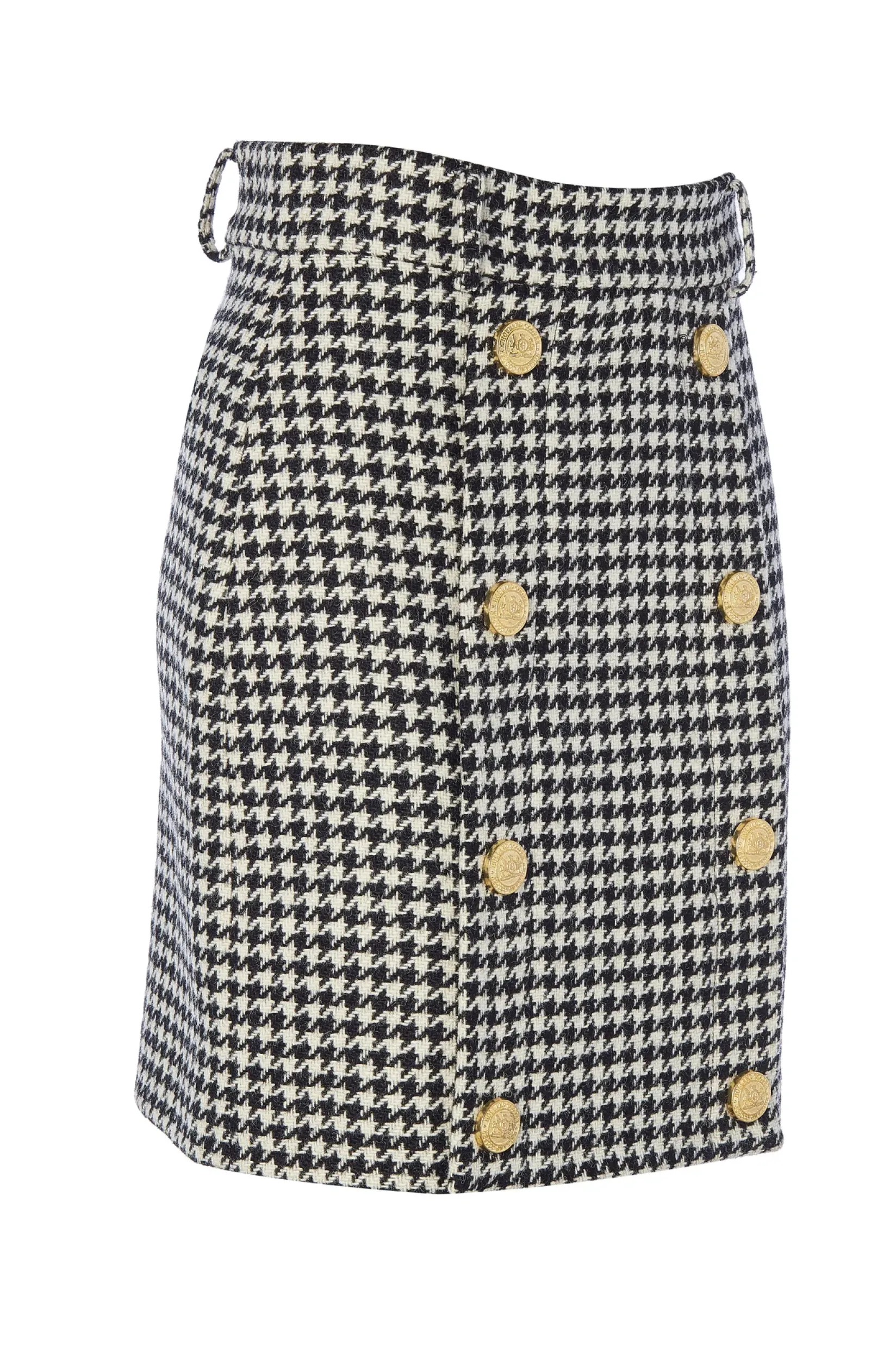 Holland Cooper Skirts|The Date Night Edit-Knightsbridge Skirt Houndstooth