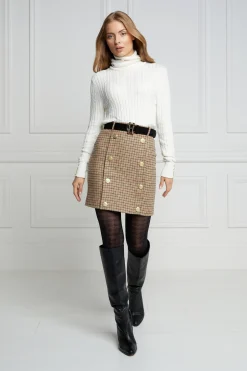 Holland Cooper In Stock Tailoring|Skirts-Knightsbridge Skirt Charlton Tweed