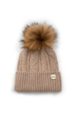 Holland Cooper Little Gifting|Bobble Hats-Little Bobble Hat Camel