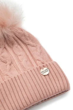 Holland Cooper Little Gifting|Bobble Hats-Little Bobble Hat Soft Pink