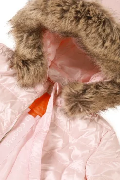 Holland Cooper Little Gifting|The Coat Den-Little Hewitts Puffer Light Pink