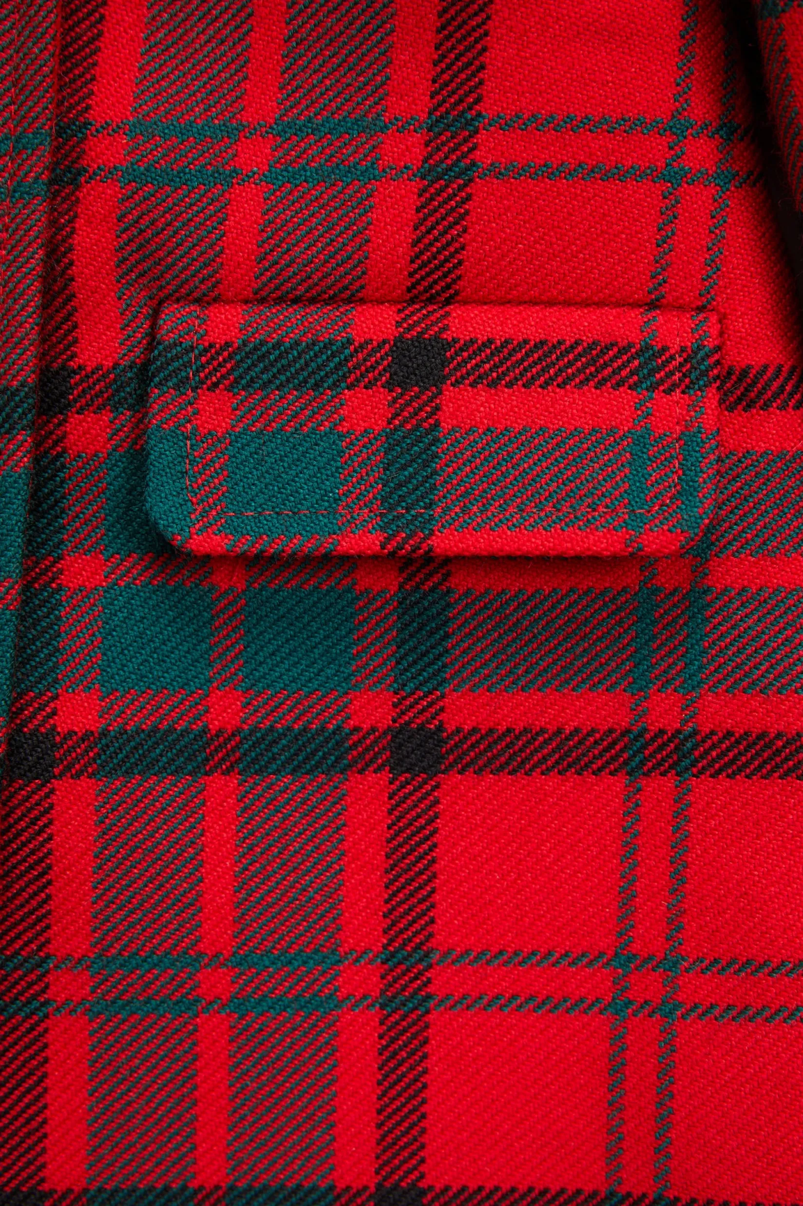 Holland Cooper Little Tailoring|Little Gifting-Little Town Coat Red Tartan