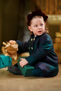 Holland Cooper Little Gifting|The Coat Den-Little Town Coat Blackwatch