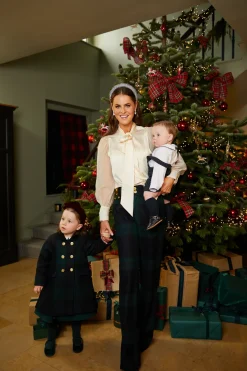 Holland Cooper Little Gifting|The Coat Den-Little Town Coat Blackwatch