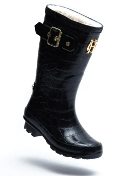 Holland Cooper The Wellie Den|Shop By Collection-Little Wellie - Junior Liquorice