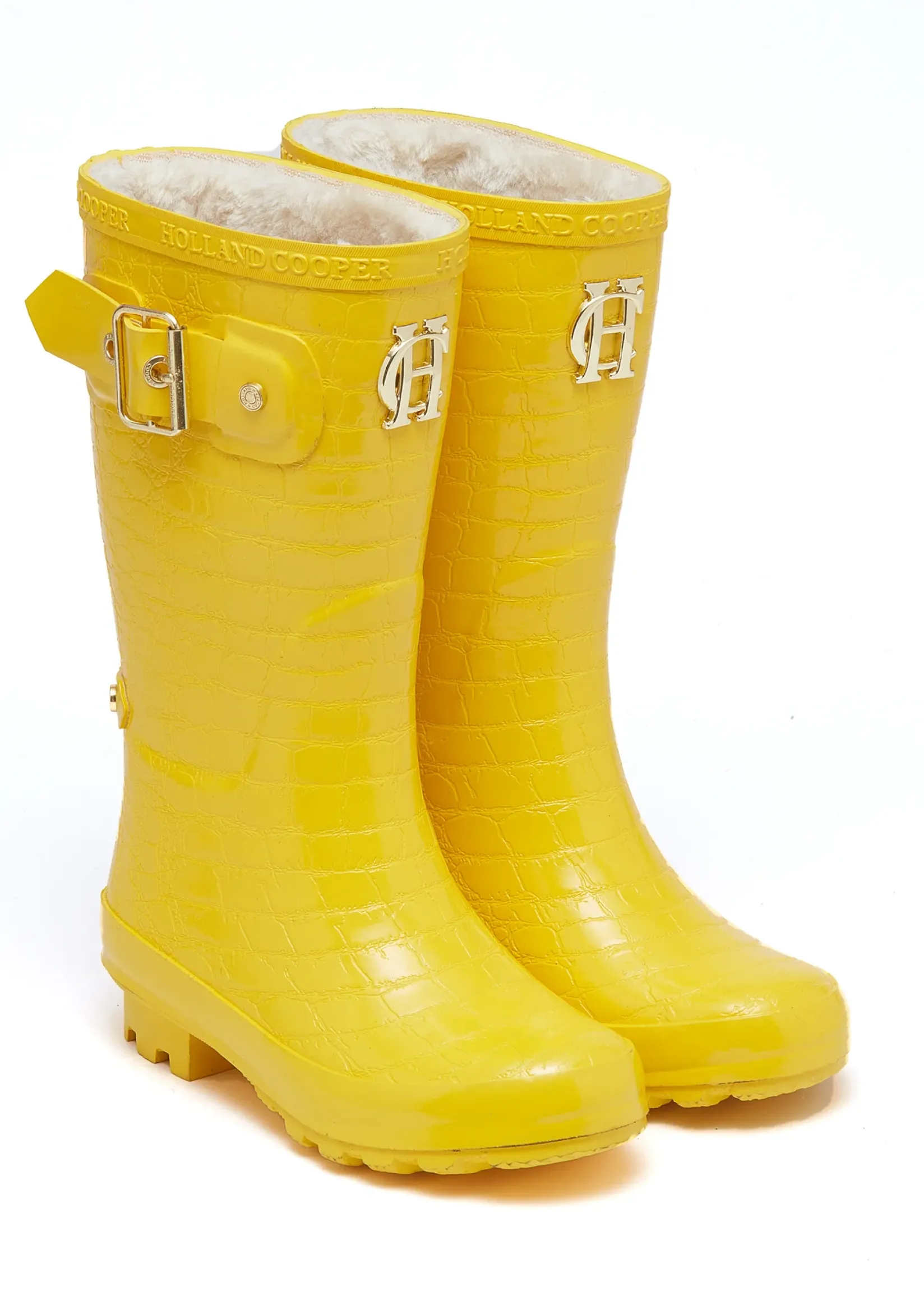 Holland Cooper Little Gifting|Shop By Collection-Little Wellie - Junior Quack Yellow