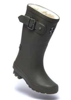 Holland Cooper Little Gifting|The Wellie Den-Little Wellie - Junior Dinosaur Green