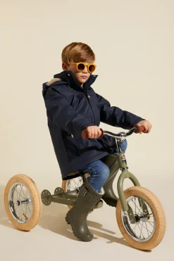 Holland Cooper Little Gifting|The Wellie Den-Little Wellie - Junior Dinosaur Green
