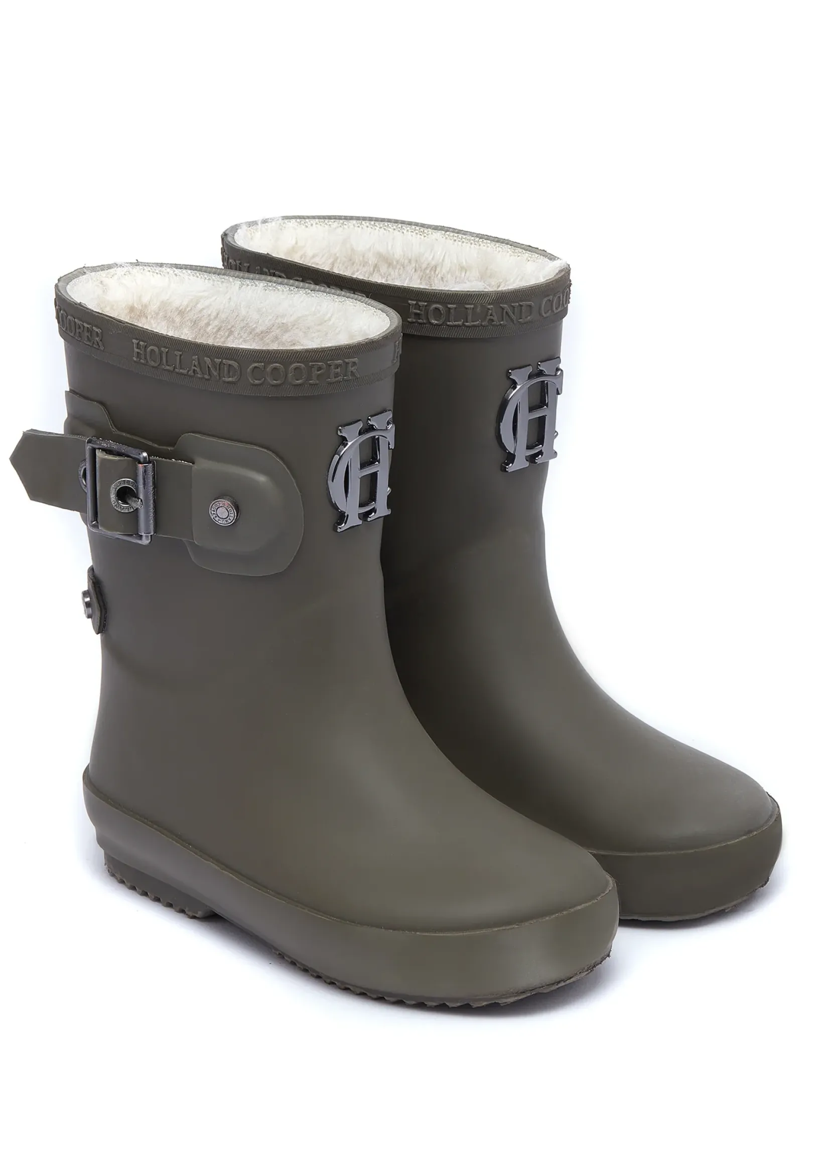 Holland Cooper Little Gifting|The Wellie Den-Little Wellie - Toddler Dinosaur Green