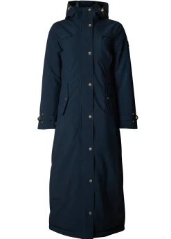 Holland Cooper Jackets|Shop By Product-Longline Training Coat Ink Navy