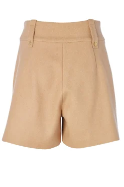Holland Cooper Shorts|Wardrobe Staples-Luxe Tailored Short Camel