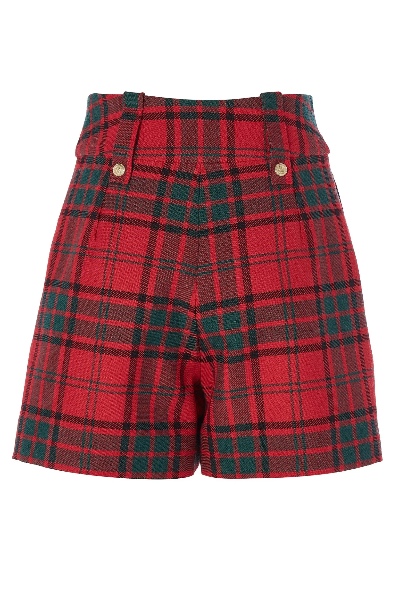 Holland Cooper Shorts|In Stock Tailoring-Luxe Tailored Short Red Tartan