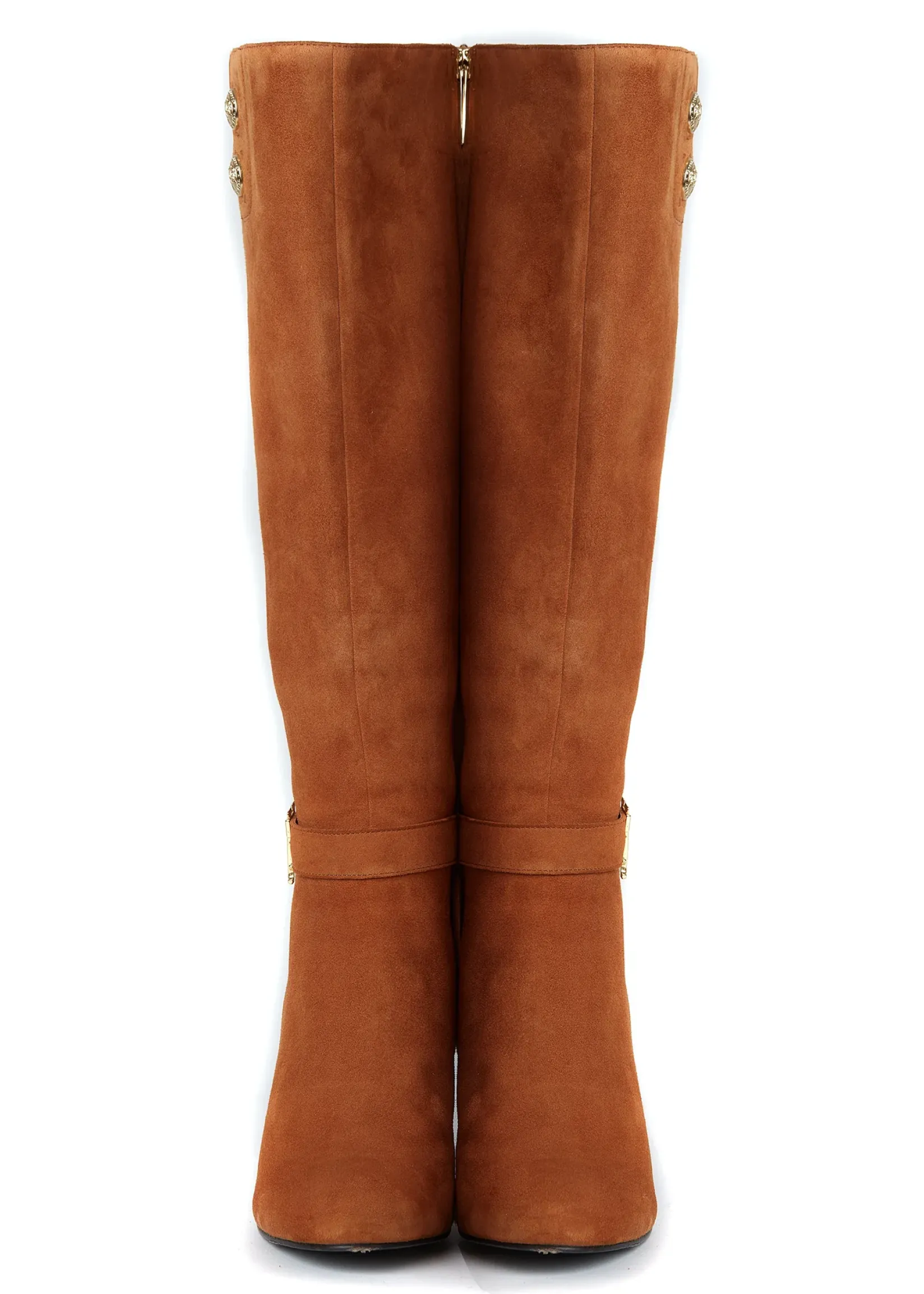 Holland Cooper Gifts For Her|Boots-Marlborough Knee Boot Tan