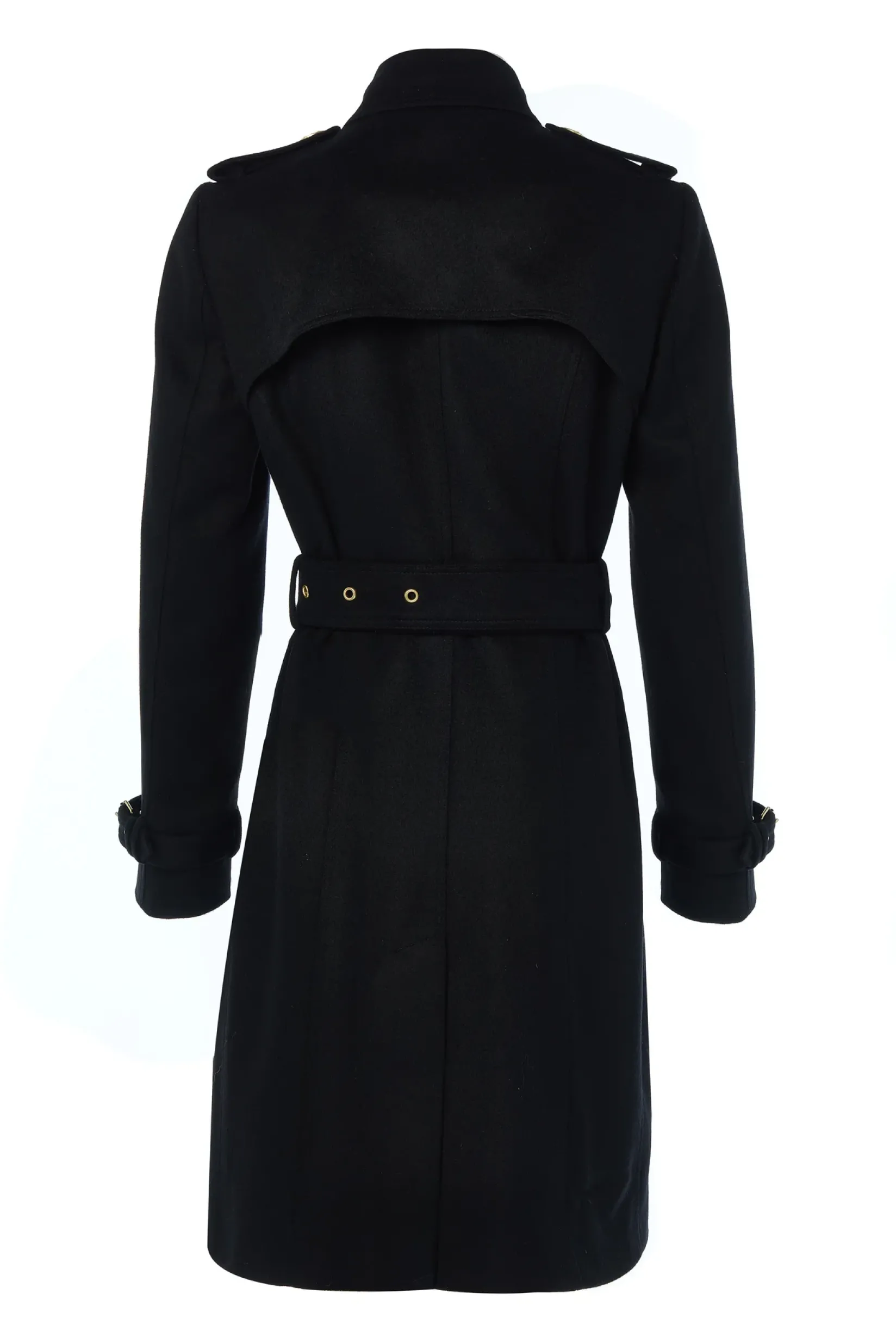 Holland Cooper Trench Coats|Coats-Marlborough Trench Coat Soft Black