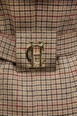 Holland Cooper Trench Coats|Coats-Marlborough Trench Coat Charlton Tweed