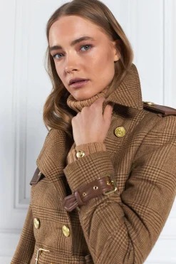 Holland Cooper Trench Coats|Coats-Marlborough Trench Coat Tawny